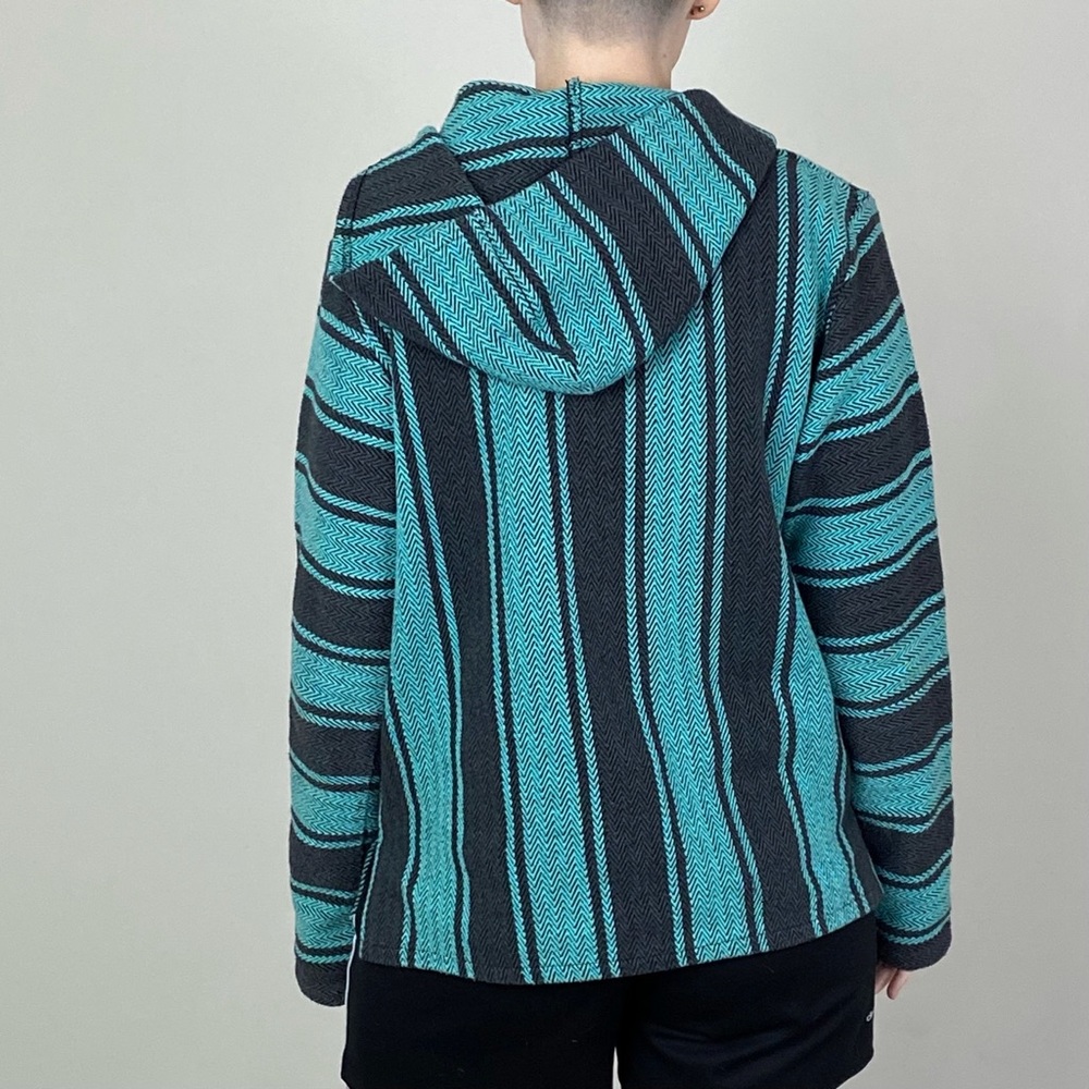 Senor Lopez Baja Drug Rug Jacket Size Large - Picture 2 of 3